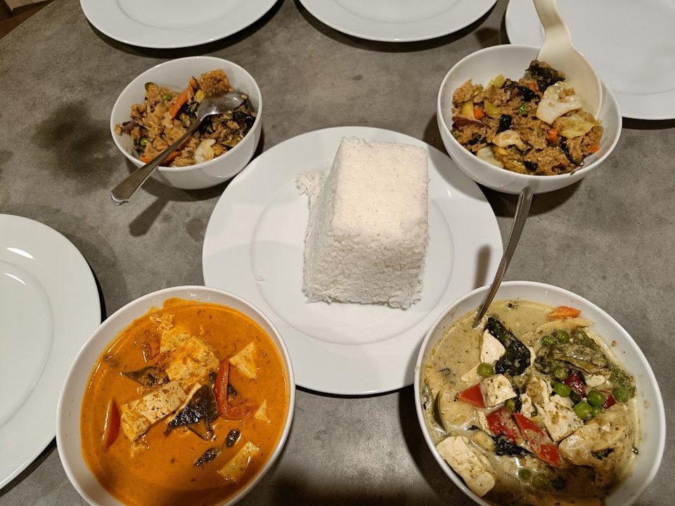 Red Curry- Vegan Green Curry -Vegan