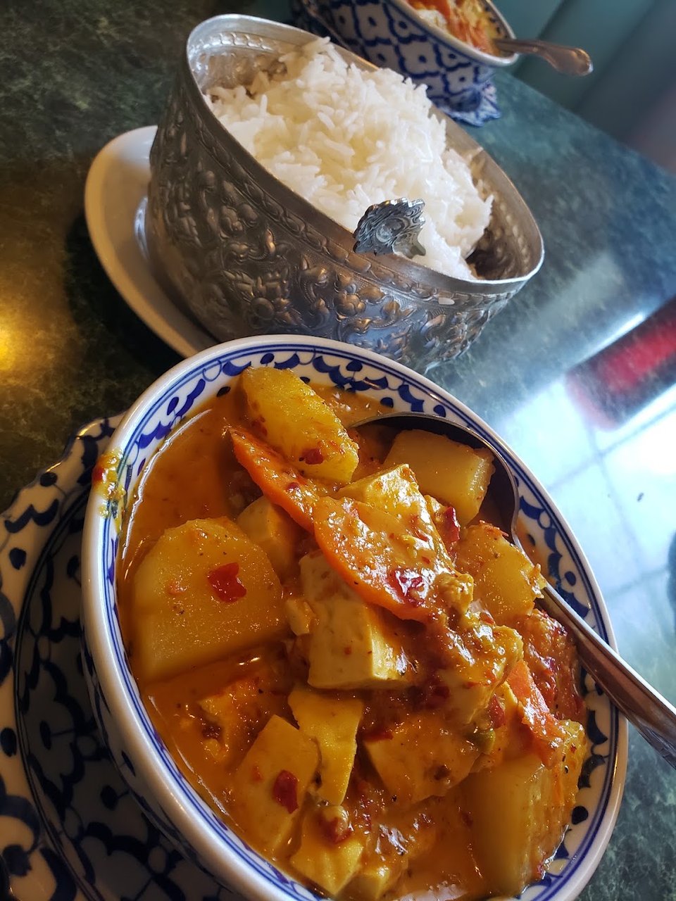 Yellow Curry Tofu